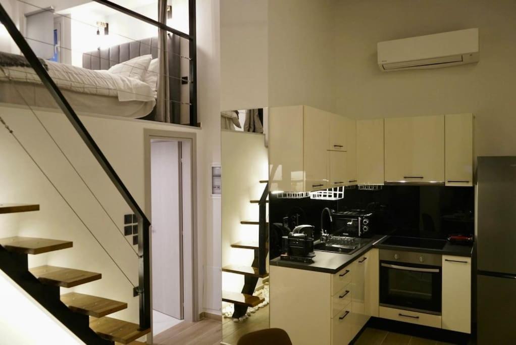 Apartamento Cosy Loft Patras Exterior foto